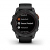 Montre Garmin Fenix 7 Pro Solar Edition Gray Bracelet Noir