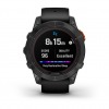 Montre Garmin Fenix 7 Pro Solar Edition Gray Bracelet Noir