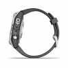 Montre Garmin Fenix 7s Pro Solar Edition Silver Bracelet Gris