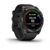 Montre Garmin Fenix 7x Pro Solar Edition Gray Bracelet Noir