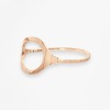 Bracelet Extensible Vanrycke Styloïde Or Rose 18k