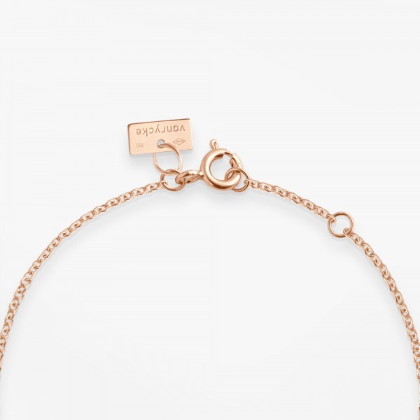 BRACELET Vanrycke MAKE A WISH Or rose 18k