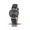 Montre LIP Valentin 39mm Cadran Noir Bracelet Cuir