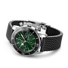 Montre Breitling Superocean Heritage Chronographe 44MM Cadran Vert Bracelet Caoutchouc