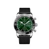 Montre Breitling Superocean Heritage Chronographe 44MM Cadran Vert Bracelet Caoutchouc