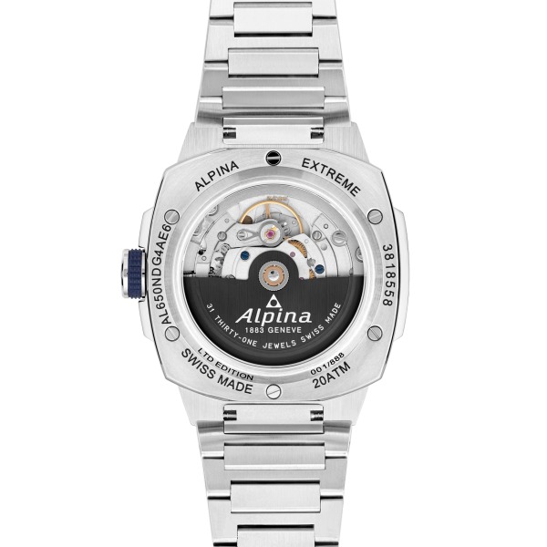 Montre Alpina Alpiner Extreme Regulator Automatic Cadran Bleu Marine