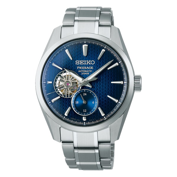 Montre Seiko Presage Sharp Edged Series Cadran Bleu