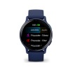 Montre connectée Garmin Vivoactive 5 Boitier Bleu Marine Lunette Aluminium Metallic Blue Gold