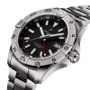 Montre Breitling Avenger Automatic GMT 44 Cadran Noir Bracelet Acier