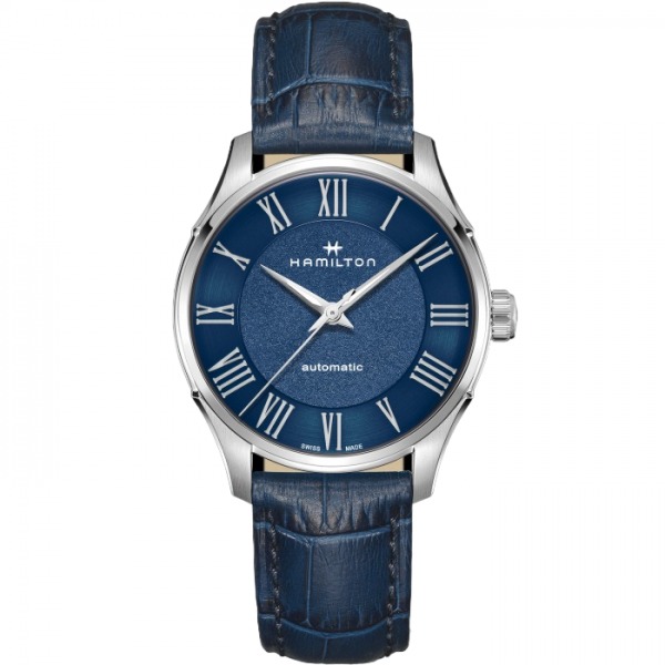 Montre Hamilton Jazzmaster Auto 40 mm cadran bleu