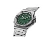 Montre Longines Pilot Majetek Cadran Noir Bracelet Cuir Vert