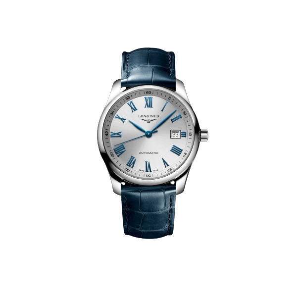 Montre Longines Master Collection Bracelet Cuir Bleu