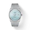 Montre Tissot PRX Powermatic 80 Cadran Bleu Clair Bracelet Acier