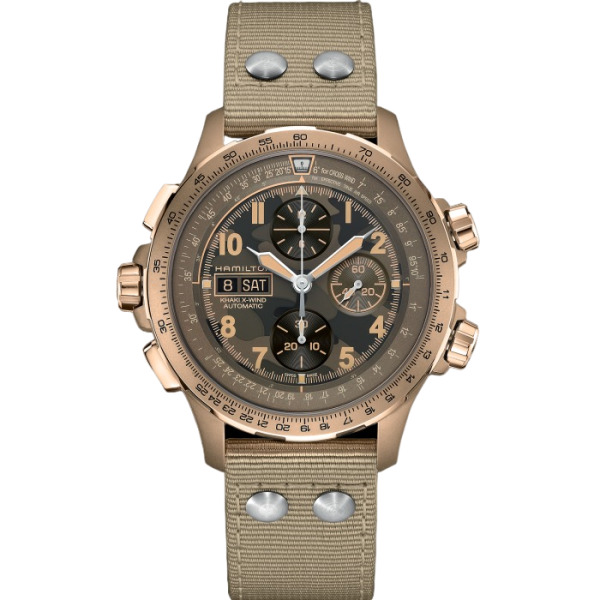 Montre Hamilton Khaki Aviation X-Wind Auto Chrono 45 MM