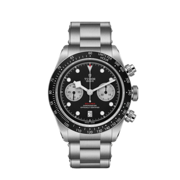 MONTRE HOMME TUDOR BLACK BAY CHRONO ACIER AVEC BRACELET EN ACIER