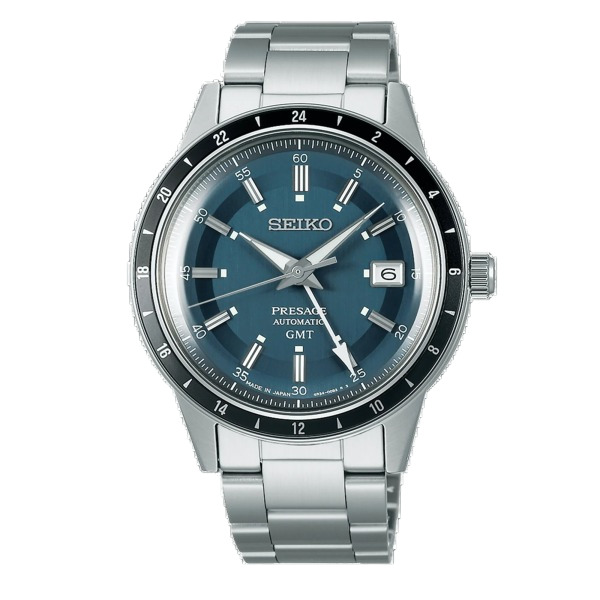 Montre Seiko Presage 60's Cadran Bleu Bracelet Acier