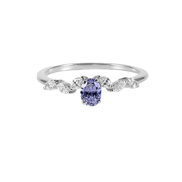 Bague La Marquisette Diane Tanzanite Or Blanc