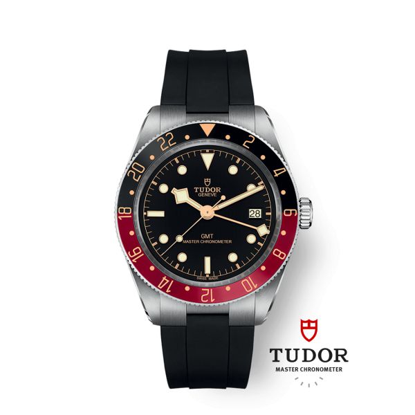 MONTRE HOMME TUDOR BLACK BAY FIFTY-EIGHT GMT NOIR & BORDEAUX