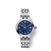 Montre Femme Tudor Clair de Rose 34mm Cadran Bleu Serti Diamants