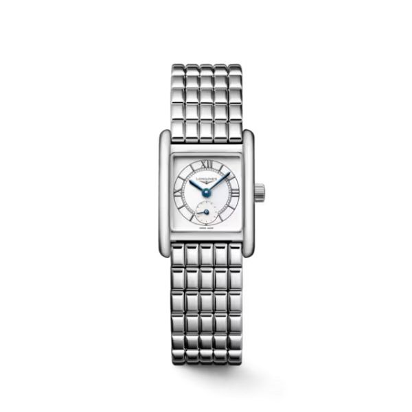 Montre Longines Mini DolceVita Sertie Diamants Bracelet Acier