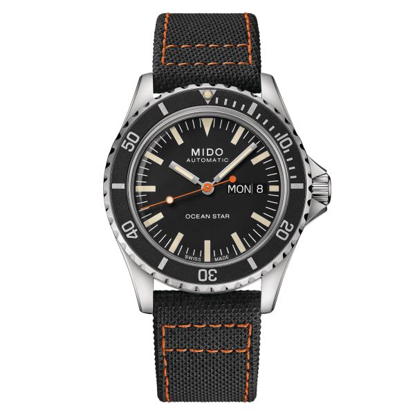 Montre Mido Ocean Star Tribute Cadran Noir Bracelet Acier