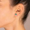 Boucles d'Oreilles Ginette NY Ever Turquoise Disc Studs