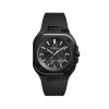 Montre BELL & ROSS BR05 Skeleton Black Ceramic Bracelet Caoutchouc