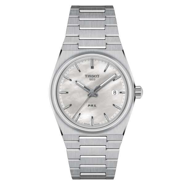 Montre Tissot PRX 35mm Cadran Nacre Bracelet Acier inoxydable