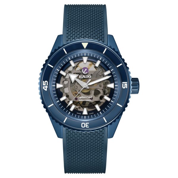 Montre Rado Captain Cook High-Tech Ceramic Skeleton