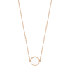 Collier Ginette NY Mini Ever Agate Disc Necklace