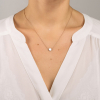 Collier Ginette NY Mini Ever Agate Disc Necklace