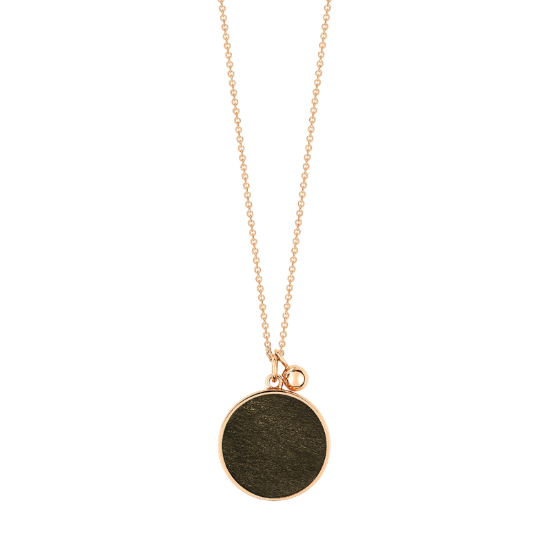 Collier Ginette NY Ever Golden Obsidian Or Rose