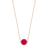 Collier Ginette NY Mini Ever Corail Disc Necklace