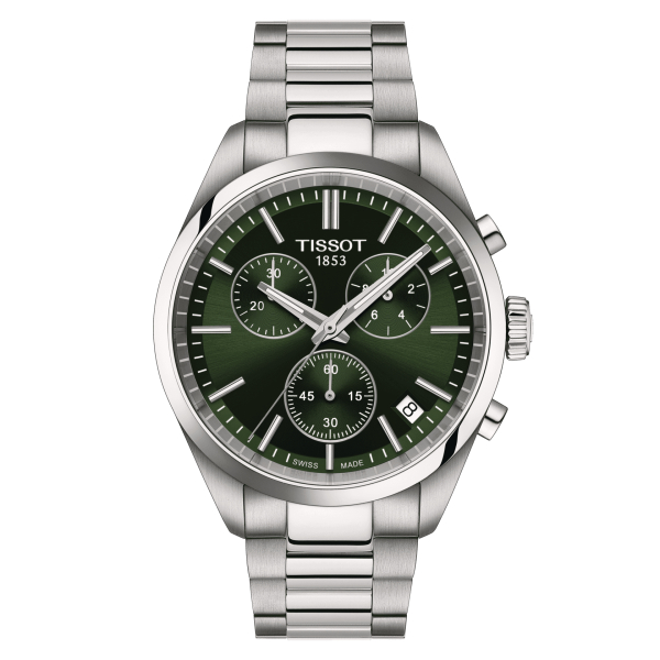 Montre Tissot PR 100 Chronograph Cadran Vert