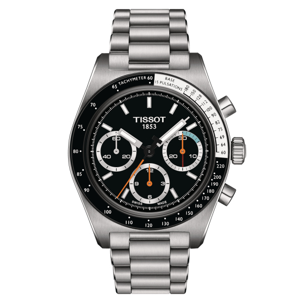 Montre Tissot Heritage PR 516 Mechanical Chronograph Cadran Noir