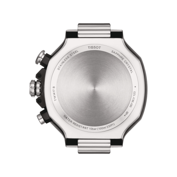 Montre Tissot T-Race Chronograph Cadran Noir bracelet Acier Inoxydable