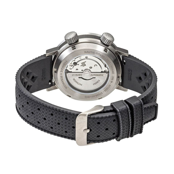 Montre LIP Homme Grande Nautic Ski Fantôme Cadran noir