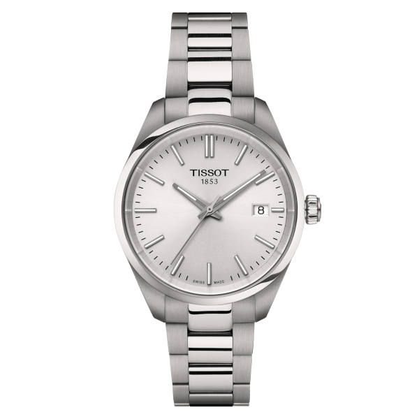 Montre Tissot PR 100 Lady Small Cadran Argent Bracelet Acier