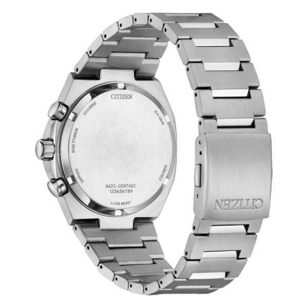 Montre CITIZEN Super Titanium Chrono Cadran gris CA4610-85A