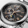 Montre Longines Master Collection Chrono Cadran Anthracite Aiguilles Roses