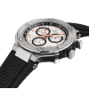 Montre Tissot T-Race Chronograph Cadran Blanc bracelet caoutchouc