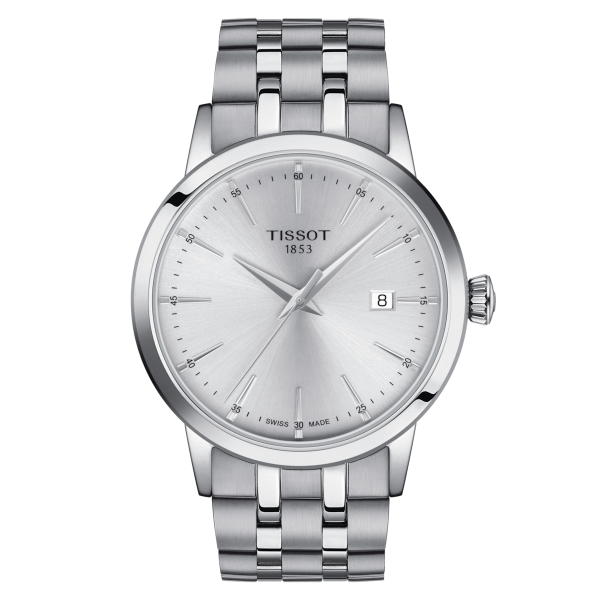 Montre Tissot Classic Dream Cadran Argent Bracelet Acier