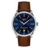 Montre Tissot Chemin des Tourelles Powermatic 80 Cadran Bleu Bracelet Cuir