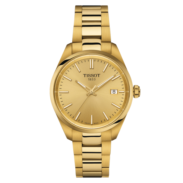 Montre Tissot PR 100 PVD Or Jaune 34mm