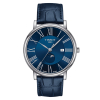 Montre Tissot Carson Premium Moonphase Cadran Bleu Bracelet Cuir