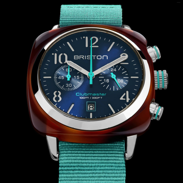 Montre Briston Clubmaster Classic Summer Vibes Cadran Bleu Marine