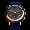 Montre Briston Clubmaster Regatta Cadran Noyer Bracelet Nato