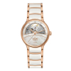 Montre Rado Centrix Automatic Diamonds Open Heart Cadran Nacre Blanche