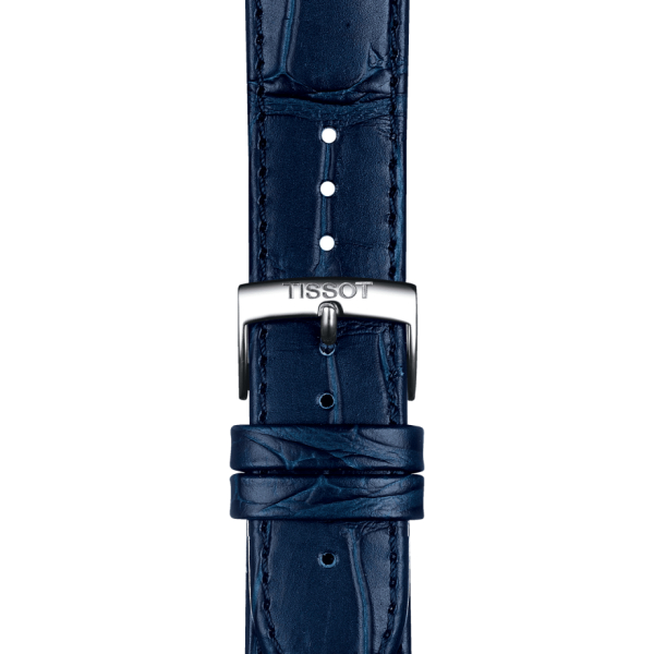 Montre Tissot Carson Premium Cadran Bleu Bracelet Cuir