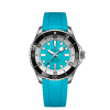 Montre Breitling Superocean 44mm Automatic Cadran Turquoise Bracelet Caoutchouc